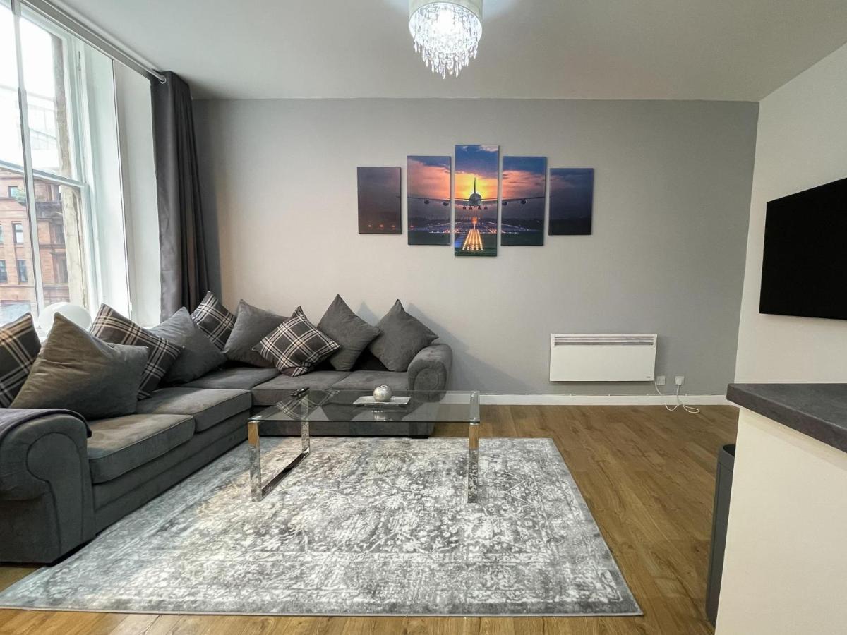 Exquisite 2Br Flat Near Central Train Station Glasgow Exteriér fotografie